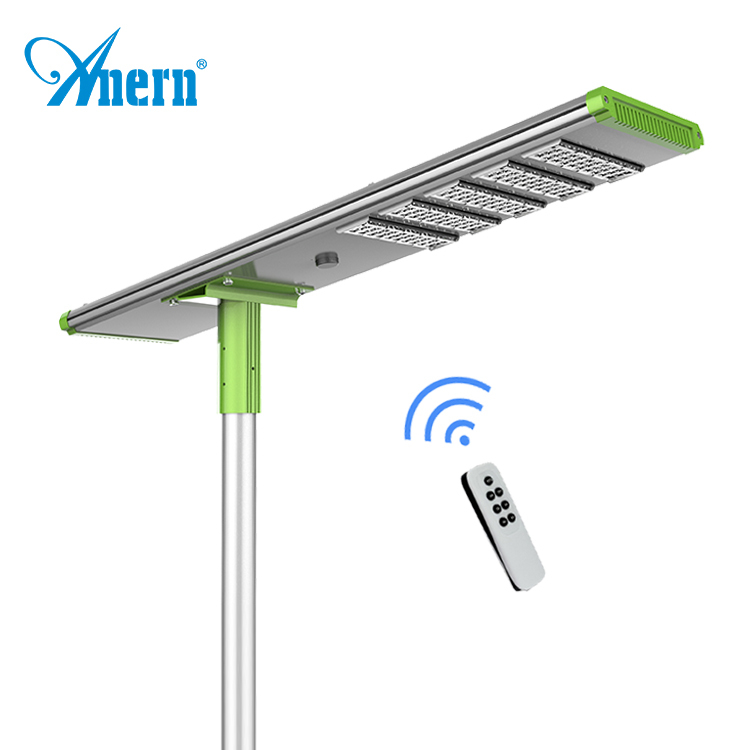 30W ip65 sensor de movimiento integrado led solar farola