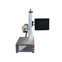 Machine de marquage laser LANSEN pour le métal, le plastique, le caoutchouc, la pierre, l'impression de logo, la gravure de stylo, l'étiquetage, le code QR