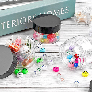 Frascos de Plástico PET para Slime, Envases Transparentes para Crema Cosmética con Tapas de Rosca Negras, Capacidad de 50ml-500ml para Crema de Ojos y Cuidado de la Piel - Product Image 6