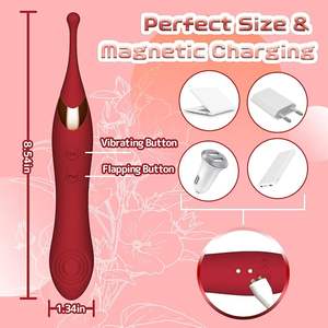 Usa Eu Hoge Frequentie Vibrerende Pen Dildo Vibrator Multi-Spot Stimulator Pen Snel Orgasme Seksspeeltjes Voor Vrouwen - Product Image 5