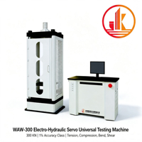 Computer Controlled Exhaust Flue Duct & Ventilation Duct Compression and Tensile Strength Testing Equipment