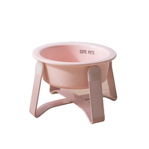 Tazón de cerámica de gran diámetro para comida de gatos/perros/agua para mascotas, protege la columna cervical y no se vuelve de lado fácilmente. - Product Image 2