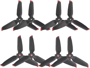 Hélices de drone CW CCW à 3 pales, accessoires de remplacement à dégagement rapide avec pointe rouge pour pièces de rechange de drone FPV - Product Image 4