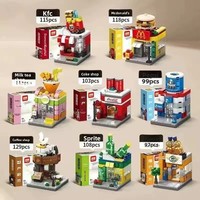 Bloques de Construcción de Juguete DIY con Diseño de Calle, Escala 1:36, en Caja - Nuevo