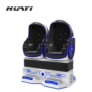 เก้าอี้เคลื่อนที่แบบโลหะสำหรับห้องเล่นเกมเสมือนจริง 9D VR แบบสองที่นั่ง สำหรับใช้ในบ้านและสวนสนุก - Product Image 3