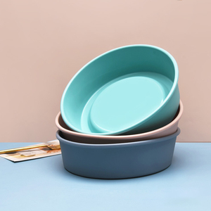 Moules à gâteau ronds réutilisables en silicone de qualité alimentaire pour la maison et la cuisine, pour anniversaires, mariages, fêtes, gâteaux au chocolat arc-en-ciel - Product Image 6