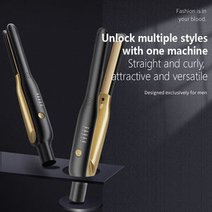 Herramienta de Peinado Inalámbrica 2 en 1, Plancha de Pelo con Placas PTC, Rizador con Pantalla LED, Ondulador Eléctrico para Cabello Corto para Hombres - Product Image 4