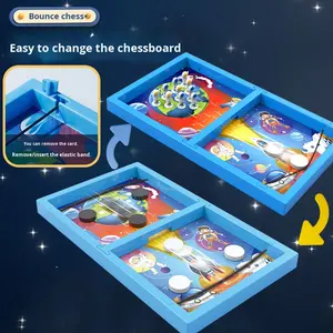Ajedrez de Astronautas, Juego de Mesa de Plástico de Doble Uso, Juego de Batalla de Dos Jugadores, Interactivo para Padres e Hijos, Educativo - Product Image 3