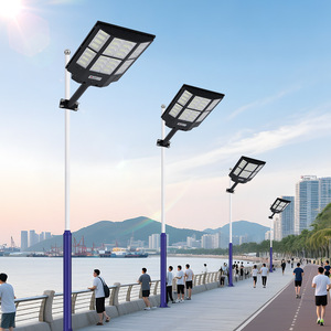ไฟถนนโซลาร์เซลล์ Rongke 800W กำลังสูง กันน้ำ สำหรับสวนและถนน - Product Image 2