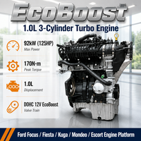 Nouvel ensemble moteur EcoBoost Turbo 1.0L 3 cylindres DOHC 12V essence, origine USA, pour Focus Fiesta Kuga Mondeo Escort