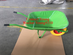 <span class=keywords><strong>Brouette</strong></span> de chantier robuste pour le marché d'Oman, d'Arabie Saoudite et du Qatar, modèle WB6200, avec <span class=keywords><strong>roue</strong></span> en mousse PU 400-8, capacité de charge de 150 kg - Product Image 4