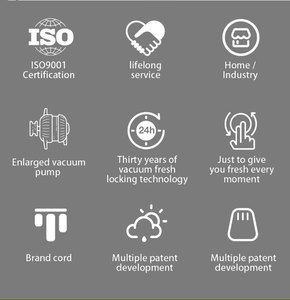 Bán tự động thép không gỉ Bảng thực phẩm chân không packager, buồng Duy nhất chân không niêm phong - Product Image 3