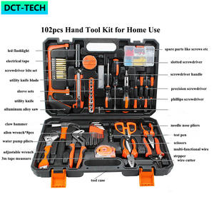 Juego de <span class=keywords><strong>Herramientas</strong></span> para Reparación de Automóviles y Hogar de 138 <span class=keywords><strong>Piezas</strong></span> OEM con Llaves Combinadas de Acero con Alto Contenido de Carbono, <span class=keywords><strong>Caja</strong></span> de <span class=keywords><strong>Herramientas</strong></span> de Plástico y Estuche Rígido - Product Image 3