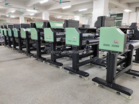 Harga pabrik A3 33cm 30cm Impresora Dtf T Shirt Digital Pet Film Dtf Printer dengan merek baru Dual I1600 head cetak