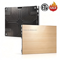 P2.5 Layar LED Video Wall Tekstur Seni Material Bangunan Digital Kelas Atas untuk Hotel, Pusat Sains, dan Ritel