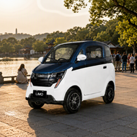 Voiture électrique miniature pour adultes LIMO X7 1500W 45km/h 4 roues, cabine fermée, pour usage quotidien, certifiée CEE, vente en gros