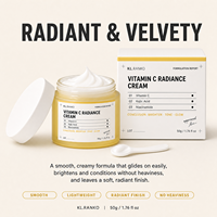 Crème Visage Éclaircissante et Illuminatrice à la Vitamine C Marque Blanche, Acide Kojique, Niacinamide, Hydratant Unifiant le Teint et Révélateur d'Éclat pour Routine de Jour