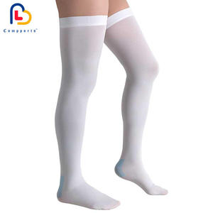 <span class=keywords><strong>Medias</strong></span> de Compresión Antiembólicas de 15-20 mmHg, Hasta el Muslo, Unisex, <span class=keywords><strong>con</strong></span> Orificio de Inspección en los Dedos, en Oferta - Product Image 4