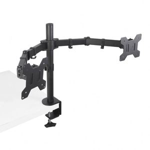 ขาตั้งจอ LCD แบบโลหะปรับได้สองระดับสำหรับโต๊ะคอมพิวเตอร์ มีสินค้าในสต็อก - Product Image 1