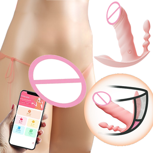 Vibratore Giocattolo Sessuale per Adulti Ricaricabile di Grande Successo per Donne Indossabile nelle Mutandine Dildo Vibratori Punto G Clitoride e Anale - Product Image 1