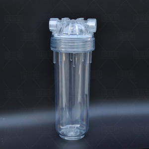 Carcasa Transparente para Filtro de 10 Pulgadas, Prefiltro de PET para Purificador de Agua, Fácil Instalación - Product Image 1