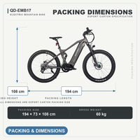 Vélo de montagne électrique pour adultes en gros, moteur arrière 750W, pneus larges 20 pouces 4.0, cadre en aluminium, Shimano 7 vitesses, vélo électrique d'aventure