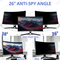 Protection d'écran anti-lumière bleue, anti-reflets, anti-espion, personnalisée en usine pour Lenovo 31,5 pouces 16:9, filtre de confidentialité