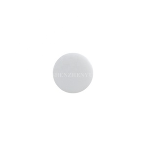 Pezzi personalizzati di Backgammon in plastica <span class=keywords><strong>bianca</strong></span> a <span class=keywords><strong>dama</strong></span> 30 pezzi 22.5mm di Backgammon rotondi - Product Image 6