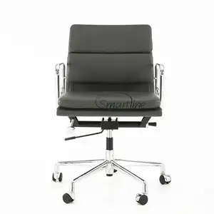 北欧风格办公椅217风格椅子顶级纹理真皮椅子，适用于家庭办公室或商业办公室