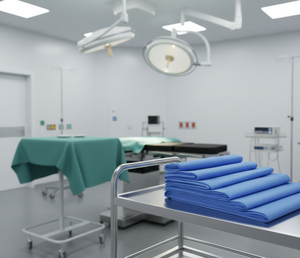 La tela no tejida SSMS de calidad ofrece una filtración superior, resistencia, transpirabilidad y protección que cumplen con los estándares de higiene industrial. - Product Image 3