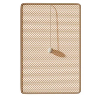 Grand grattoir à griffes pour chat en sisal, moderne, durable, écologique, avec base antidérapante, multifonctionnel, pour aiguiser les griffes, pour meubles et murs
