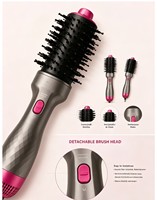 Sèche-cheveux électrique professionnel 1000W, lisseur à air chaud, brosse peigne en nylon sécurisée, usage domestique et hôtelier