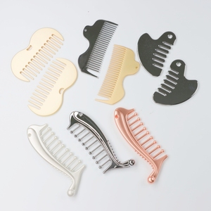 Pettine Professionale in Lega <span class=keywords><strong>di</strong></span> Alluminio per <span class=keywords><strong>Massaggio</strong></span> del Cuoio Capelluto, Strumento Ondulato Gua Sha per <span class=keywords><strong>Massaggio</strong></span> dei Meridiani <span class=keywords><strong>di</strong></span> <span class=keywords><strong>Testa</strong></span> e Corpo - Product Image 3