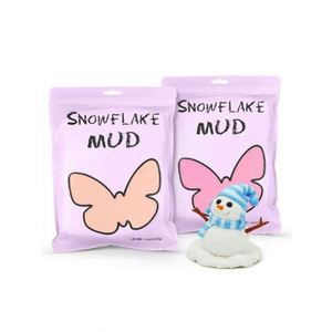 TOYSRUNNER Eco-Friendly DIY Clay Snow <b>Slime</b> Playdough Set 24 Single Colors Non-Toxic Educational Mini Plastic Squishy Ziplock - Product Image 1