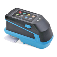 3nh Nouveau Spectrophotomètre 45/0 TS-23C avec ouvertures de 8 mm et 4 mm pour l'impression et l'emballage, colorimètre de correspondance des couleurs des encres, garantie 1 an