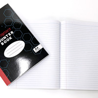 Articles de papeterie Livres de comptoir bon marché Impression de logo personnalisé Livres A4 2Q/3Q/4Q 192/288 pages en vrac pour les fournitures scolaires et de bureau