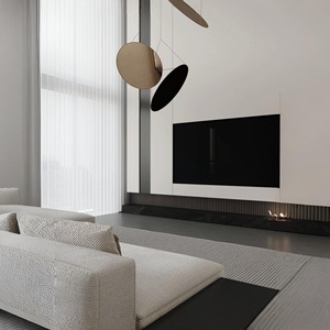Set di Mobili Porta TV di Design Moderno, Parete Attrezzata Personalizzata per Soggiorno, Unità e Mobile TV - Product Image 3