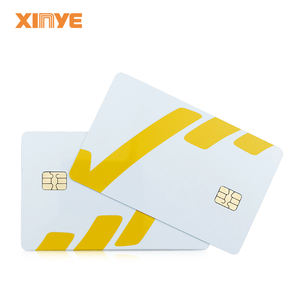 Plástico PVC en blanco impreso SLE5542 SLE5528 RFID contacto IC chip tarjetas personalizadas - Product Image 6