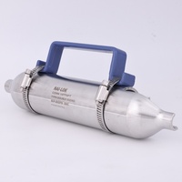 Cylindre d'échantillonnage à double extrémité en acier inoxydable NAI-LOK 1/4" NPT 5000 PSI pour l'huile et le gaz avec valve à aiguille