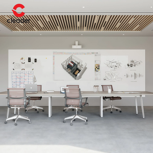 Magnetische Tafel Keramik-Stahl Whiteboard für Klassenzimmer Magnetische Trocken Abwischbare Schreibtafel für Büro und Besprechungen - Product Image 3