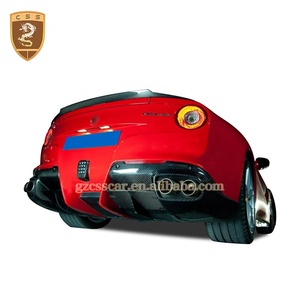 Kit carrosserie en fibre de carbone Style RZ pour <span class=keywords><strong>Ferrari</strong></span> <span class=keywords><strong>F12</strong></span> jupes latérales avant diffuseur arrière aileron arrière <span class=keywords><strong>prix</strong></span> d'usine pièces de carrosserie automobile - Product Image 5