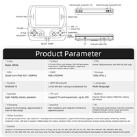Console de jeu portable Slide avec écran de 4,7 pouces, système d'exploitation Android 13, WiFi, batterie de 5000 mAh, assistant IA intégré, lecteur de jeux vidéo