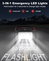 Démarreur de voiture et moto multifonction haute puissance 12V 6000A, compresseur d'air, lampe LED, batterie externe 26800mAh, vente en gros OEM