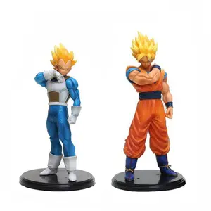 Dbz Dragon-Ball Figuren 23Cm Hoge Zoon Goku Vegeta Pvc Actiefiguren Super Saiyan Anime Pop Speelgoed Voor Kinderen Cadeau Cake Topper