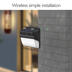 Luz de pared de seguridad para exteriores, cámara de visión nocturna IP67, reflector incorporado a prueba de agua, Panel Solar, WiFi de 1 año, Tuya bidireccional - Product Image 5