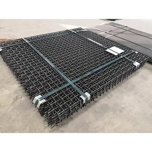 High Carbon Steel Crimped Screen Mesh Vibrating Quarry Rock Shaker for Mining Industrial