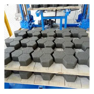QT10-15 automatic machine to make cement blocks maquina para hacer block