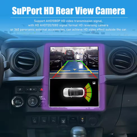 Lecteur multimédia vidéo GPS Android Auto 12,1 pouces avec écran tactile, Carplay sans fil, autoradio Tacoma, garantie mondiale d'un an