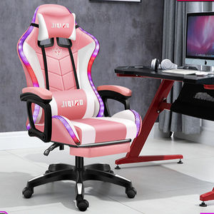 Silla <span class=keywords><strong>Gamer</strong></span> Económica Personalizada con LED RGB de <span class=keywords><strong>180</strong></span> <span class=keywords><strong>Grados</strong></span>, Silla de Oficina para Juegos de Carreras - Product Image 5