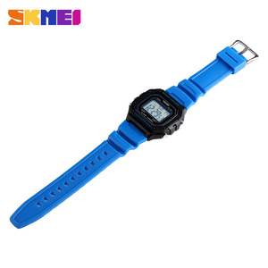 Skmei Sport Watch Digital Men's Waterproof 50M Black Rubber Strap Alarm <strong>Chrono</strong> Outdoor <strong>Fitness</strong> Watch - Product Image 4